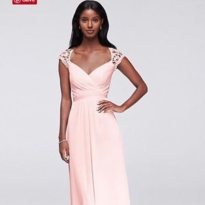 David’s bridal bridesmaid dress